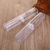Cajas de bolígrafos Estuche transparente de acrílico Bolígrafos Regalo para caja de embalaje de cristal SN4555