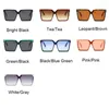 Sonnenbrillen quadratische ￼bergro￟e Sonnenuntersuchungen Frauen M￤nner Schwarze Schatten Damen Vintage Gl￤sern Bulk Eyewear Plastik Klassiker UV400