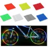 12Pcs Fahrrad Lichter Rad Felge Speichen Clip Rohr Mountainbike Streifen Reflektierende Reflektor Sicherheit Warnung Licht Radfahren Zubehör