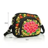 Marsupi Borsa da donna vintage Borsa a tracolla Hmong Tote Messenger Hippie Borsa a tracolla etnica Ricamo BohoWaist