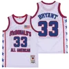 Uomini Movie ALL AMERICAN MCDONALDS Maglia da basket Vince Carter JOHNSON 32 LEBRON JAMES 23 LONZO BALL Carmelo Anthony Kevin 3 Durant 8 33 Mamba Stitched Size S-3XL