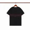 Mens Summer T Shirts Fashion Womens Classic Letter Brodery Tees High Quality Man Woman Kort ärm Svart Vita toppar Asiatisk storlek S-2XL