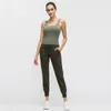 AL0lulu Yoga Spodnie Kobiety Leggingi wysokiej talii Sport Kształtowanie Pant Pant Girl plus size Różowe czarne joggera Trening Spodnie fitness