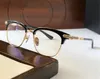 Vintage design optische bril Verticalii vierkant metalen frame klassieke retro stijl topkwaliteit duidelijke lens transparante eyewear met originele zaak