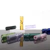 35mm 8mm Glass Tobacco Smoking Tube Pipe Cigarette Holder Filters Tips One Hitter Mouthpiece with Plastic Case