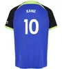 22 23 23 Kane Son Bergwijn Soccer Jerseys Kulusevski Hojbjerg kolorowe 2022 2023 Tottenhams Lucas Bentancur Romero Kit Kit Men Football Shirt