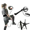 Ball Jle Bags Kinderen Auxiliary Circling Belt Kids Training Equipment Soccer Trainer Football Kick 220728