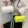 Mulheres de estilo coreano Bolsas de ombro de corrente designer Feminino Amarelo PU Couro PU Crossbody Bolsa Bolsa Chic e bolsas Prom embreagem W220809