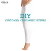CLOOCL Moda fai da te Legging Donna Stampa digitale 3D Leggings Personalizzato Donna Fitness Drop 220708