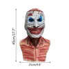 Masques de fête Halloween Joker Jack Clown Masque Effrayant Adulte Ghoulish Double Face Ski 220823202A