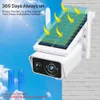 1080p HD WiFi Camera Outdoor Solar Solar Panel Wireless Camera Camera Battery Pirced Pir Motion IP66 CCTV Camera ICSEE