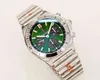 uxury watch Date Gmt Luxury brand mechanical es GF factory edition B01 42mm Asia 7750 multi-function movement special green