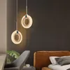 Noordse led hanglampen indoor verlichting hangende lamp voor huis eettafels woonkamer trappen moderne luxueuze decoratie3900928