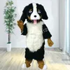 豪華な犬のマスコット衣装高品質の漫画キャラクター衣装スーツハロウィーンアウトドアテーマパーティーアダルトユニセックスドレス