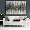 Black and White Abstract Painting on Canvas Posters and Prints Cuadros Wall Art Picture for Living Room Scandinavian Home Decor