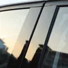 8PCS Car Window Center Pillar Sticker PVC Trim Anti-Scratch Film For Seat Ateca 2016-Present External Auto Accessories
