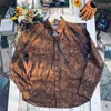 Mäns casual skjortor cidu asiatisk storlek äkta superkvalitet vintage stilfull hållbar smal mansmans bomullstryck skjorta