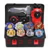 Горячий набор пусковых установок для арены Beyblade, стартовый набор лезвий Bey Blade, металлический взрыв, набор статеров Bayblade, высокопроизводительный боевой топ AA220323