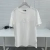 Весенне-летние дизайнерские классические футболки с принтом и короткими рукавами Новые мужские и женские футболки с короткими рукавами с белыми буквами Свободные футболки Пара Повседневный топ M-XL высокого качества