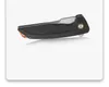 Promocja Flipper Składany Nóż 8CR14Mov Satin Tanto Point Blade Black G10 Uchwyt Ball Łożysko Szybkie otwarte Kieszonkowe noże