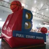 Free Ship Outdoor Activities carnival rental 4x3m inflatable basketball shooting game for sale