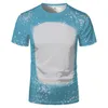 Maglietta US Warehouse Sublimation Bleached Abbigliamento per casa fai-da-te mix blank size color maniche corte b6