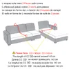 Tampas de cadeira SOFA em forma de lã de lã Polar Fabric Pluxh Sectional All Inclui Slipcovers Anti Pet Couch 220906