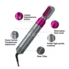 Professional 5 In 1 MultiFunctional Hair Dryer Comb Air Styler Curler Straightening Curling Iron Styling Brush Tool292E219e