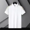 Korea Style Solid Brand Fashion Polo Shirts Short Sleeve Men's Black White Summer Cotton Breathable Tops Tee Oversize 4XL 220702