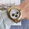 UXURY 시계 날짜 GMT 럭셔리 시계 남성용 공장 Ditongna 7750 EW Laojialish Panda DI 4130 Movement Jinlvdi Watchwristes