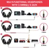 A71 Wired Over Ear Headphone With Mic Studio DJ Headphones Professional Monitor Recording & Mixing Headset