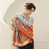 High Quality 100% Silk Scarf Lady Designer Scarfs Summer thin scarves 90cm 180cm Multi-color beautiful silk212q