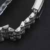 Jubilee Watchband Strap Erkekler S 20mm 316L Paslanmaz Çelik Bilezik Gümüş Kilit Tokası 40mm Alt İzleme Örneği 220617