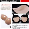 5pc Görünmez Kalp Dolgu Sihirli Sütyen Ekleme Pedleri Yukarı Silikon Kendinden Yapışkan Göğüs Güçlendirici Kadın Bikini Meme Asansör Meme Y220725