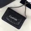 7A 2022 New Top Designer Women's Facs Luxury Handbags Classic WOC Wealth Bag Leather Wealth Wallet Caviar One One Houlder Messenger Bag Bag Small Spragrance Style