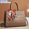 Wholesale ladies leather shoulder bags candy-colored embroidered thread fashion tote bag sweet little fresh printed bow handbag large capacity plaid handbags 991