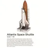 1 150 Atlantis Space Shuttle Papercraft 3D Paper Model Miniatures Dekoracja rzemiosła do wystroju domu figurki salonu 220609