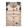 Londra trapstar ceket Erkek Yelekleri serbest stil gerçek tüy aşağı Kış Modası yelek bodywarmer Gelişmiş Su Geçirmez Kumaş