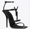 Box Paris ile Kadınlar Elbise Ayakkabı Yüksek topuklu Luxurys Designers Ayakkabı 10 cm Topuklu Siyah Altın Altın Düğün Ayakkabıları Dunks Terlik Sandal Tasarımcı Çanta