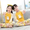 Pijamalar Sonbahar Kış Bebek Kız Giysileri Setleri Bosy Pijama Çocukları Homewear Pamuk Nightwear Çocuklar S.