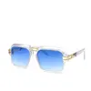 New fashion men German design sunglasses 6004 square frame eyewear simple and versatile style with glasses case