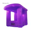 Portable Outdoor Inflatable Bar Club Party Tent Advertising Kiosk 4m Height Air Blow Up Promotional Booth For Exhibition