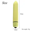 10 Speed Mini Bullet Waterproof Vibrator Sexe Toys G-spot Masturbator Massager Adult Games Product Toys For Woman