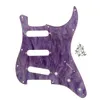 11 ثقب الغيتار الغيتار pickguard sss scratch plate مع مسامير