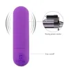 Mini Vibrador de Bullet Vibratador de Multi-Speed ​​Mini Vibrador Vibratório Vibratório Brinquedos Sexy para Mulher Vibradores USB de Produto Adulto