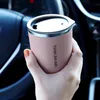 304 Rostfritt stål Termisk kopp isolerat kaffe med locket Portable Leak Proof Office Water Bottle Mug Copo Termico 220617