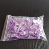 Mix Farbe Kunststoff Clips Nähen Stricken Clip Tragbare Transparente Versiegelungen Beutel Clips Wiederverwendbare Notizen Brief Papier Lagerung Klemme BH6269 TYJ