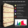 Full Spectrum LED Grow Light 600W Dimble Waterproof Sunlike Indoor Plant Lamp för växthus Hydroponic Veg Flower Grow Tent