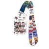 Titular de credenciais Friends TV Programa de TV Lanyard Keychain Neck Strap Enfermeira Bedanyards para Pass Cartão de Crédito Titular Chaço Chaves