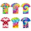 Men's T-Shirts Tie Dye Tshirt 3D Printing T Shirts Oveirszied Short Sleeve Crewneck Tops Men's Clothing 2022 Summer Casual TeesMen's